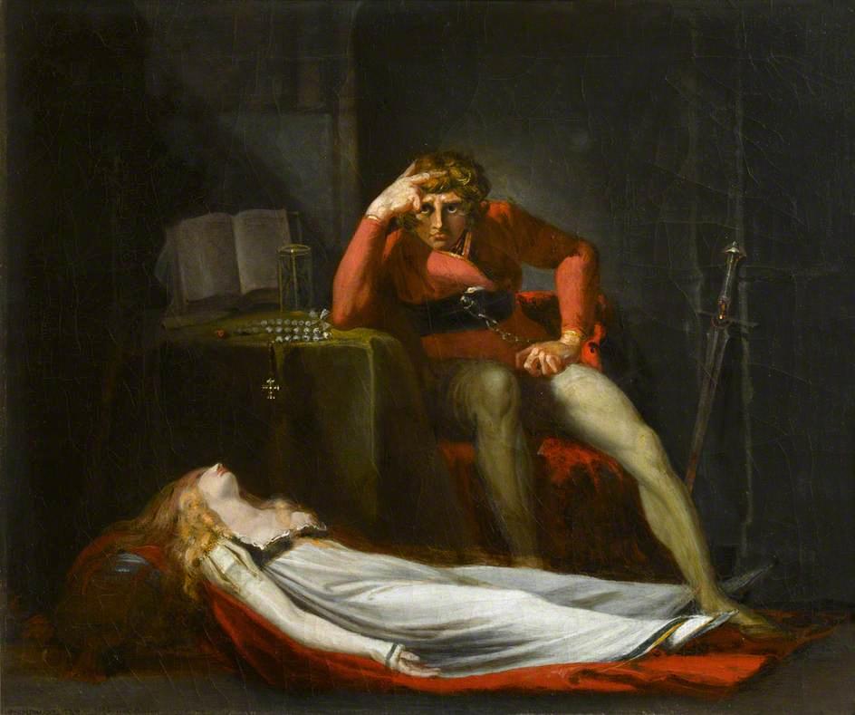 The Italian Count (also Known As Ezzelin Bracciaferro, Musing Over Meduna, Destroyed By Him For Disloyalty) — Johann Heinrich Füssli