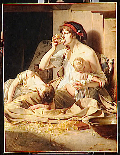 Scene De Misere — Henri-pierre Danloux