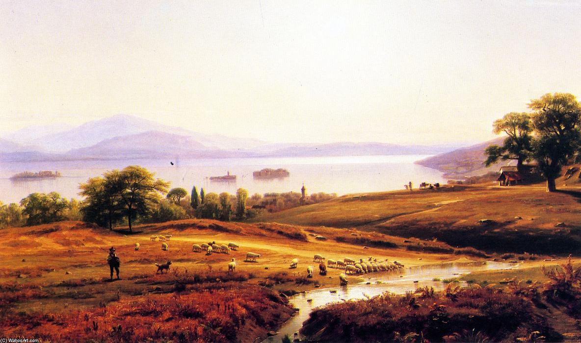Morning On Lago Maggiore — Thomas Worthington Whittredge