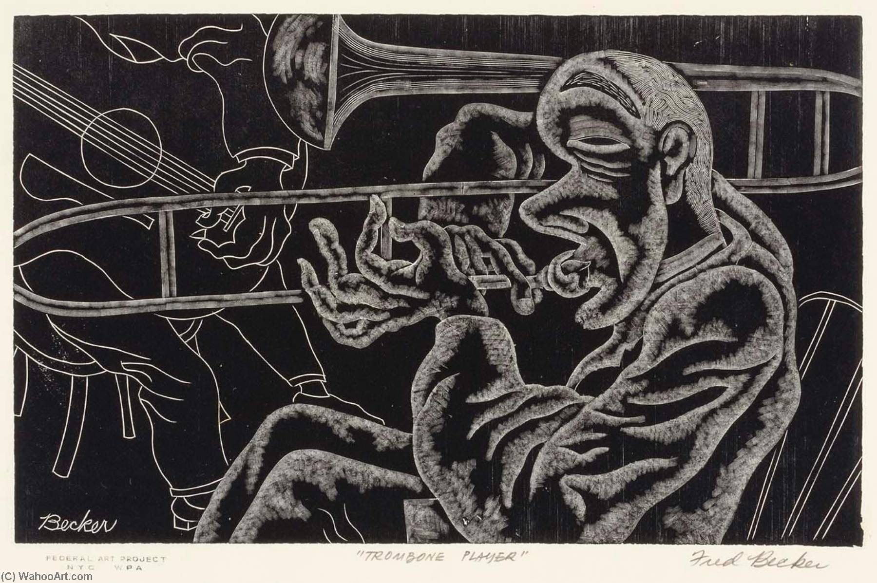 Trombone Player — Fred Becker