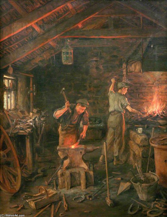 By Hammer And Hand, All Arts Doth Stand — William Banks Fortescue