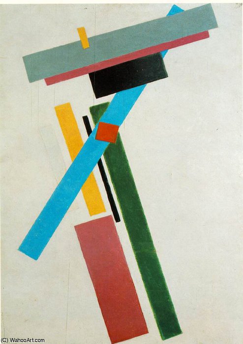 Suprematismus Staatliches Russisches Museum, St. Petersburg — Kasimir Sewerinowitsch Malewitsch