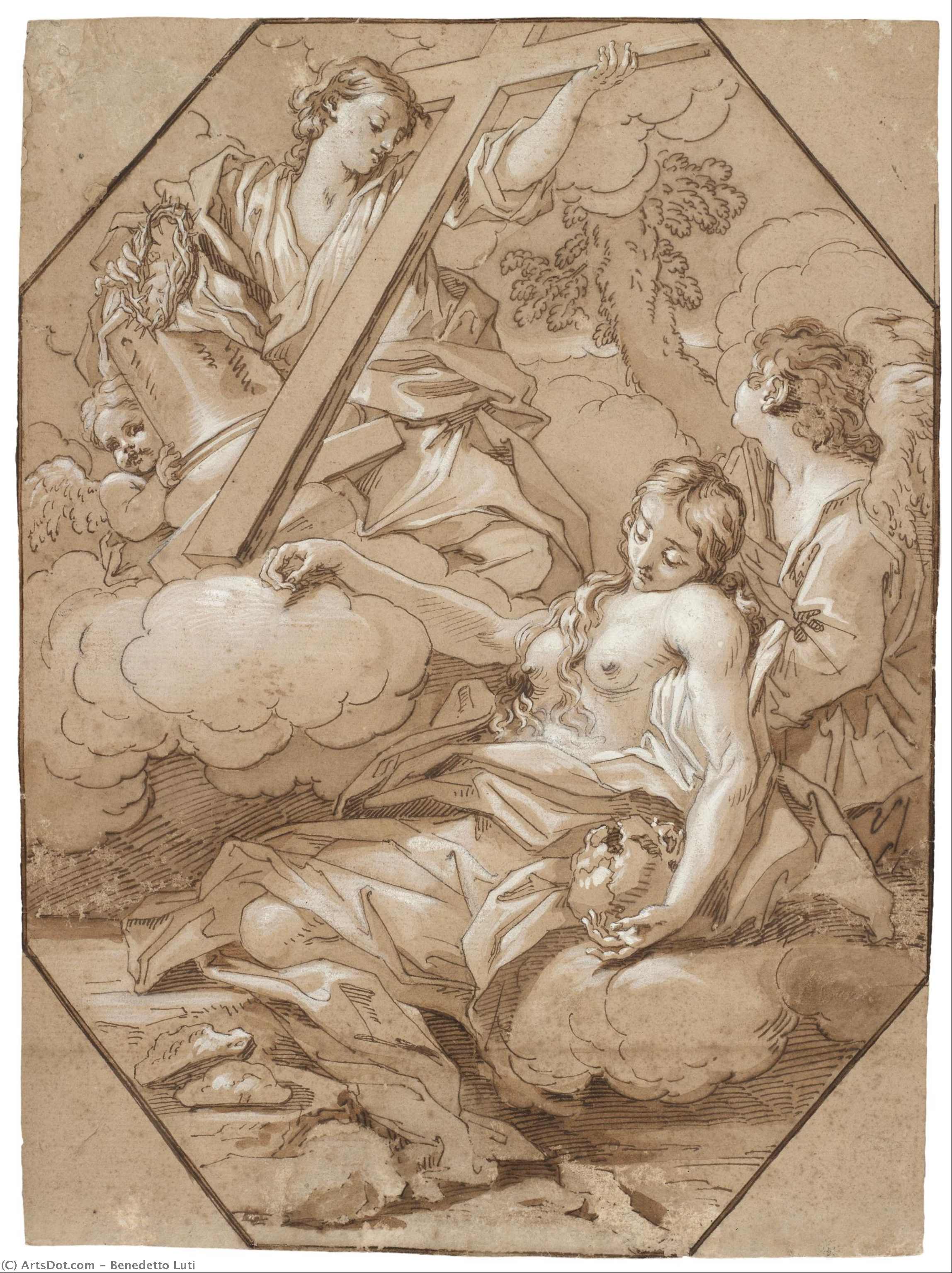The Ecstasy Of St. Mary Magdalene — Benedetto Luti