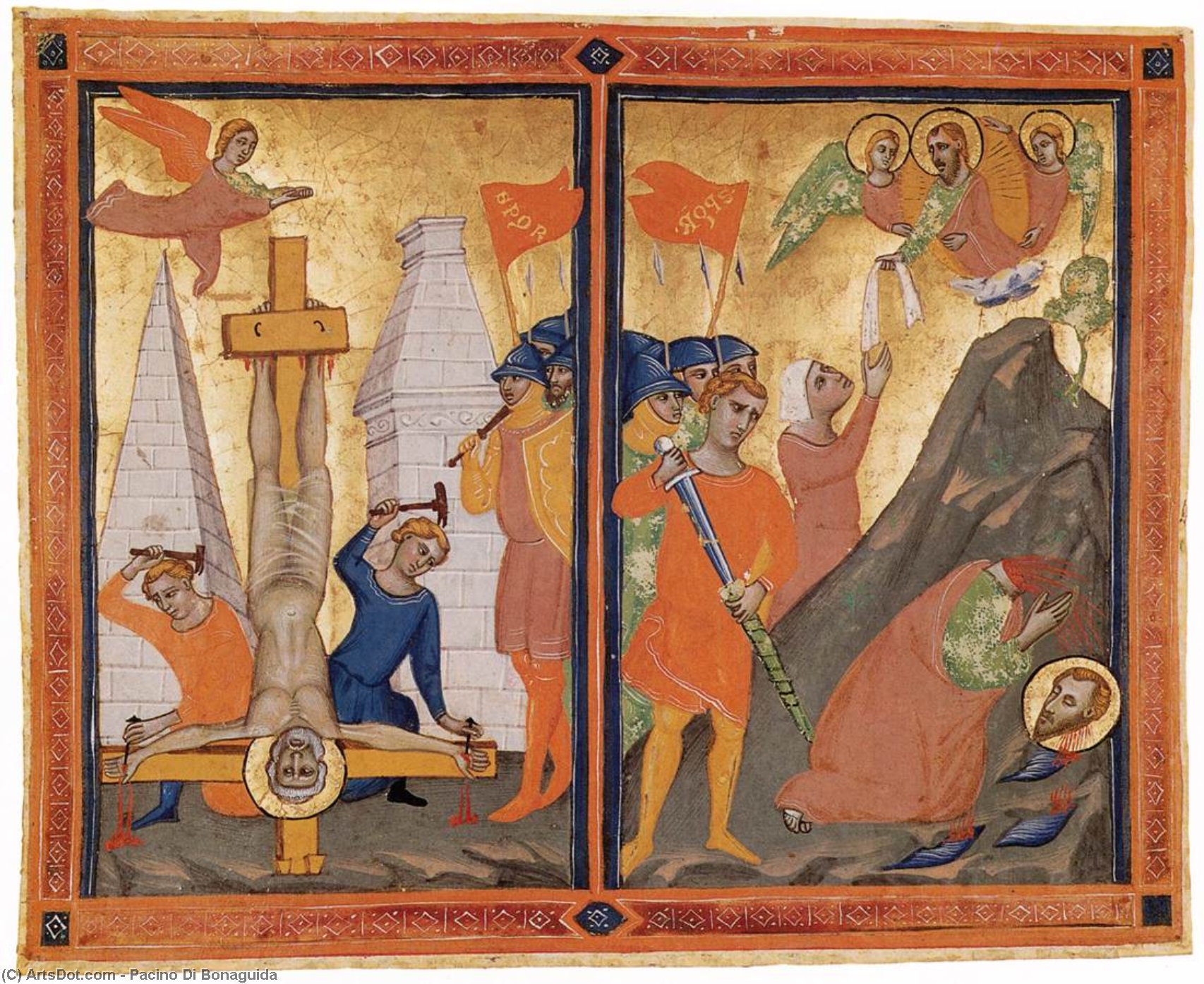 Laudario Of The Compagnia Di Sant'agnese (17) — Pacino Di Bonaguida