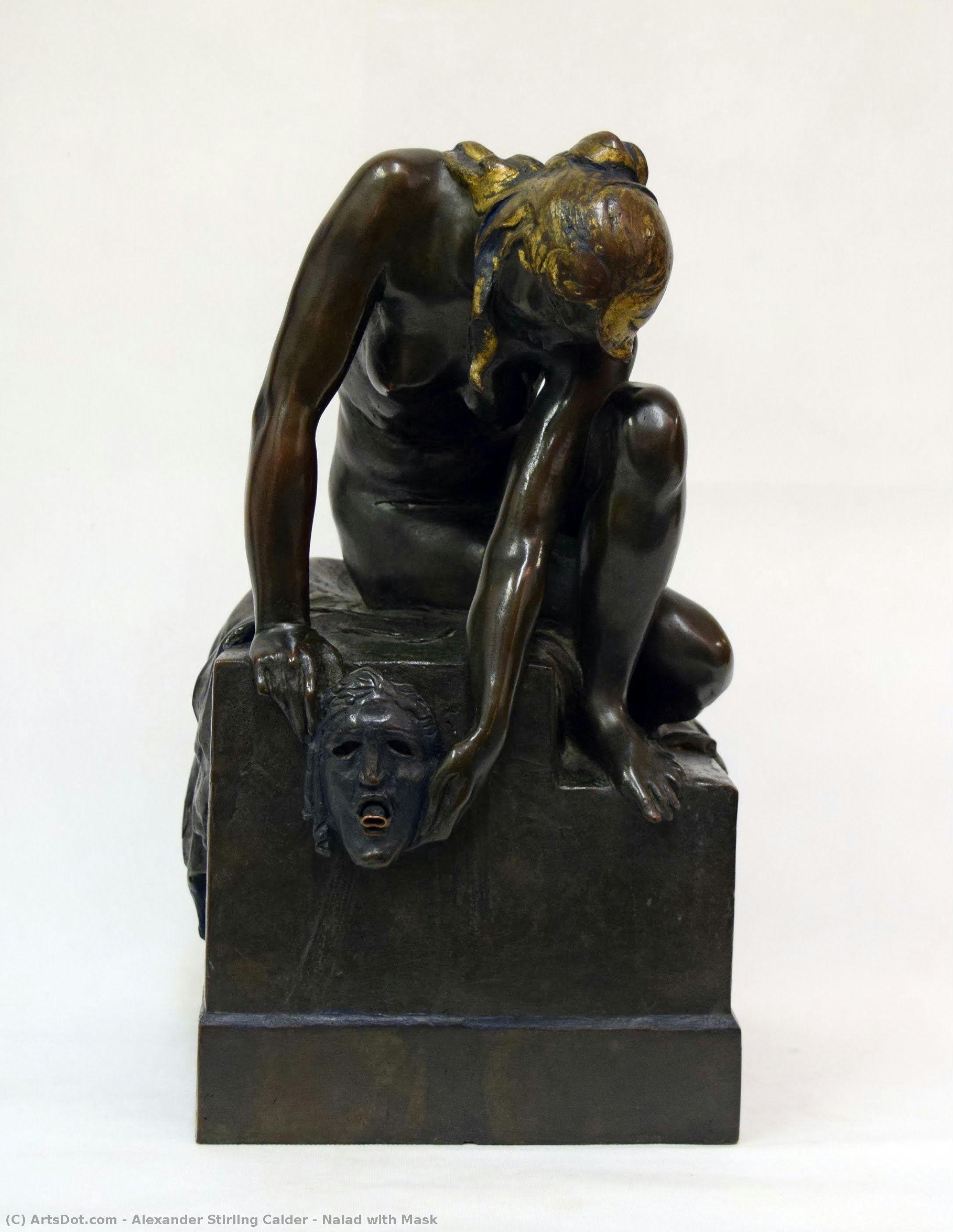 Naiad With Mask — Alexander Stirling Calder