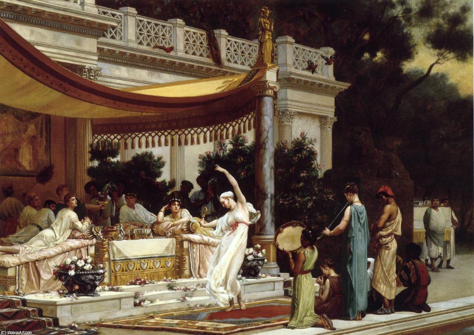 Pleasant Hours In The House Of Lucullus — Gustave Boulanger