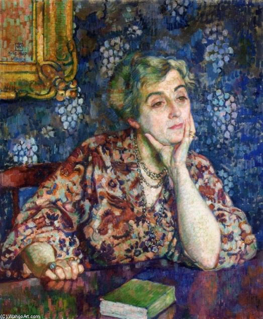 Maria Van Rysselberghe In Jersey — Theo Van Rysselberghe