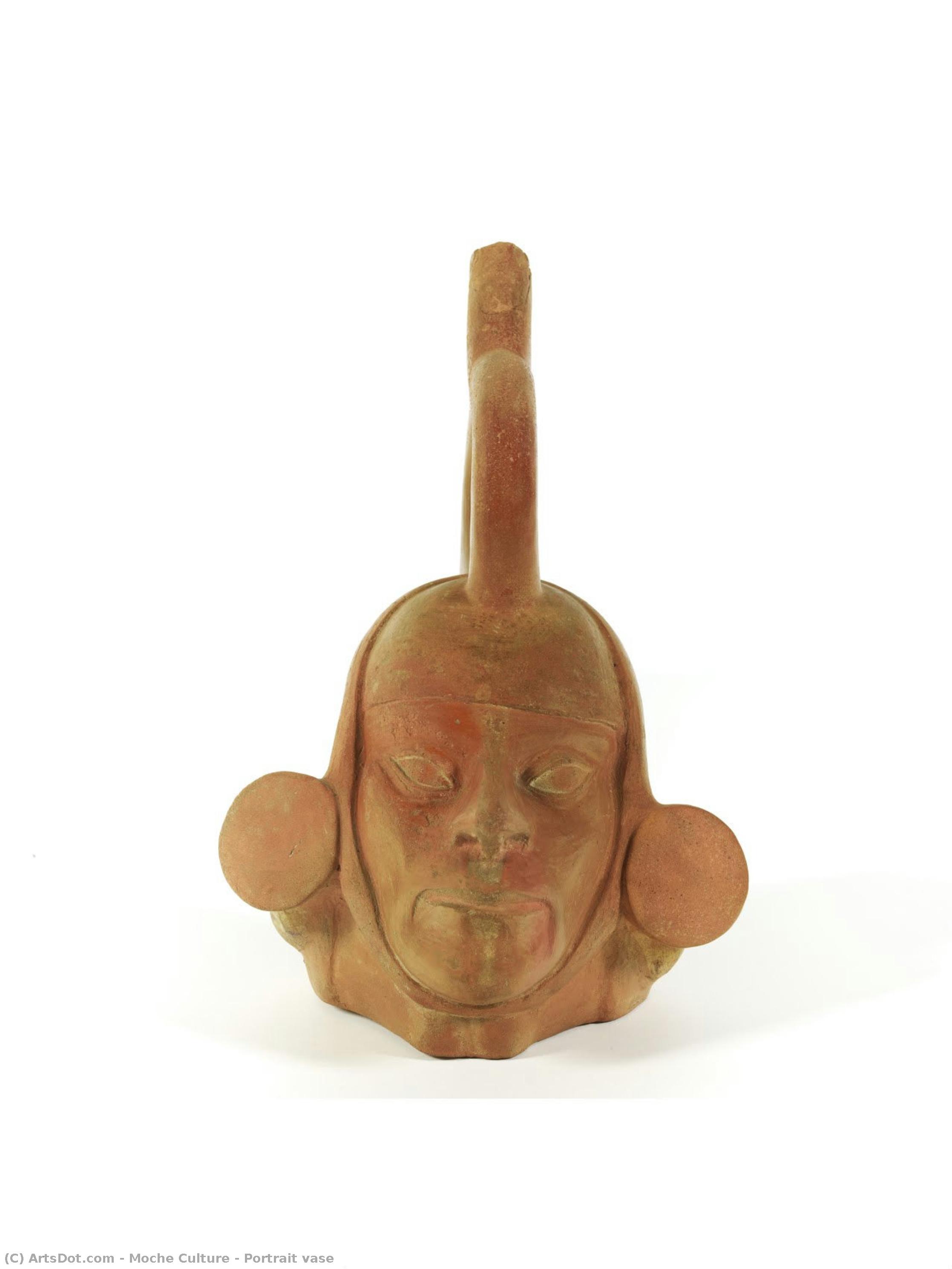 Portrait Vase — Moche Culture