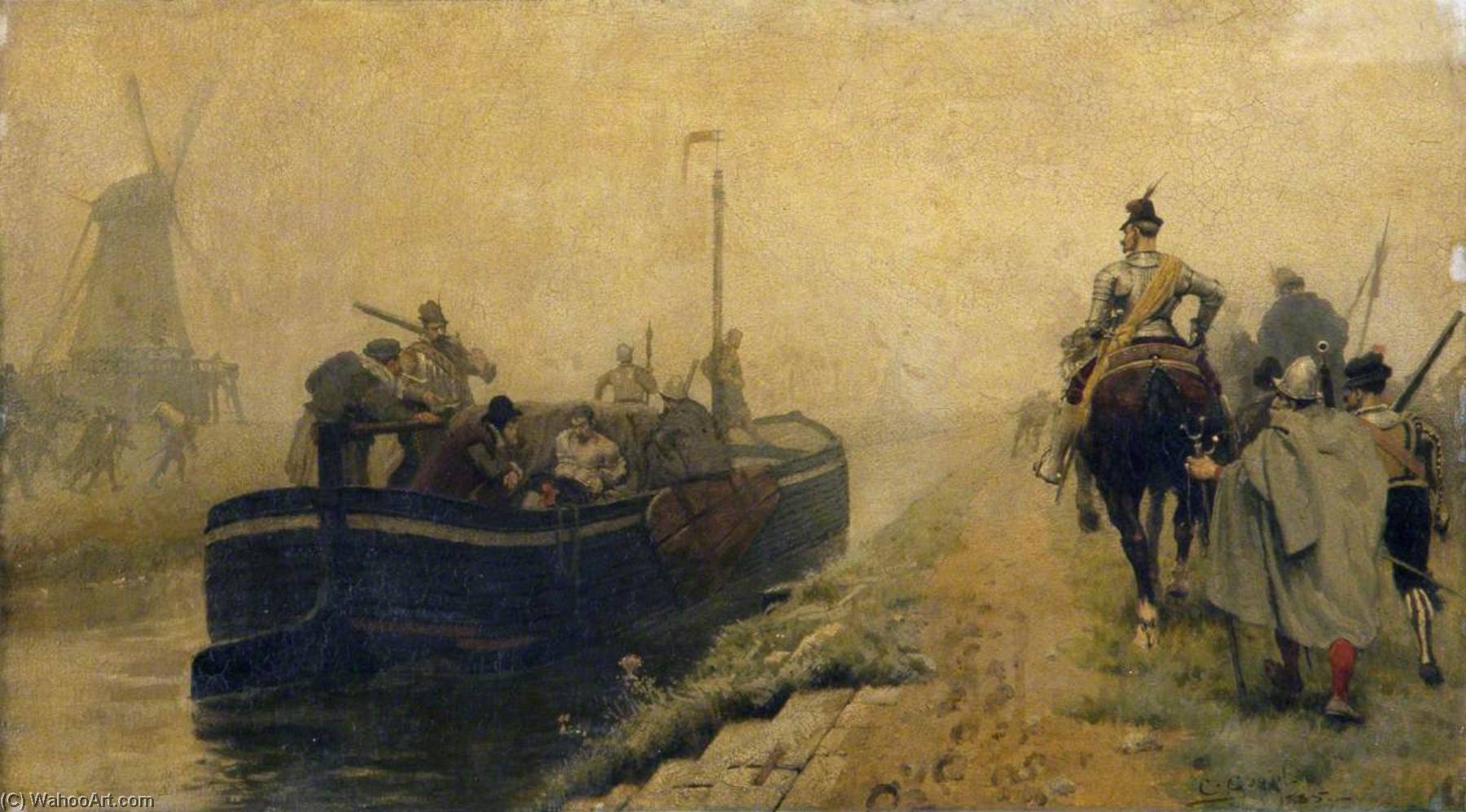Conveying Prisoners Of War By 'the Spaniard' — Charles Gogin