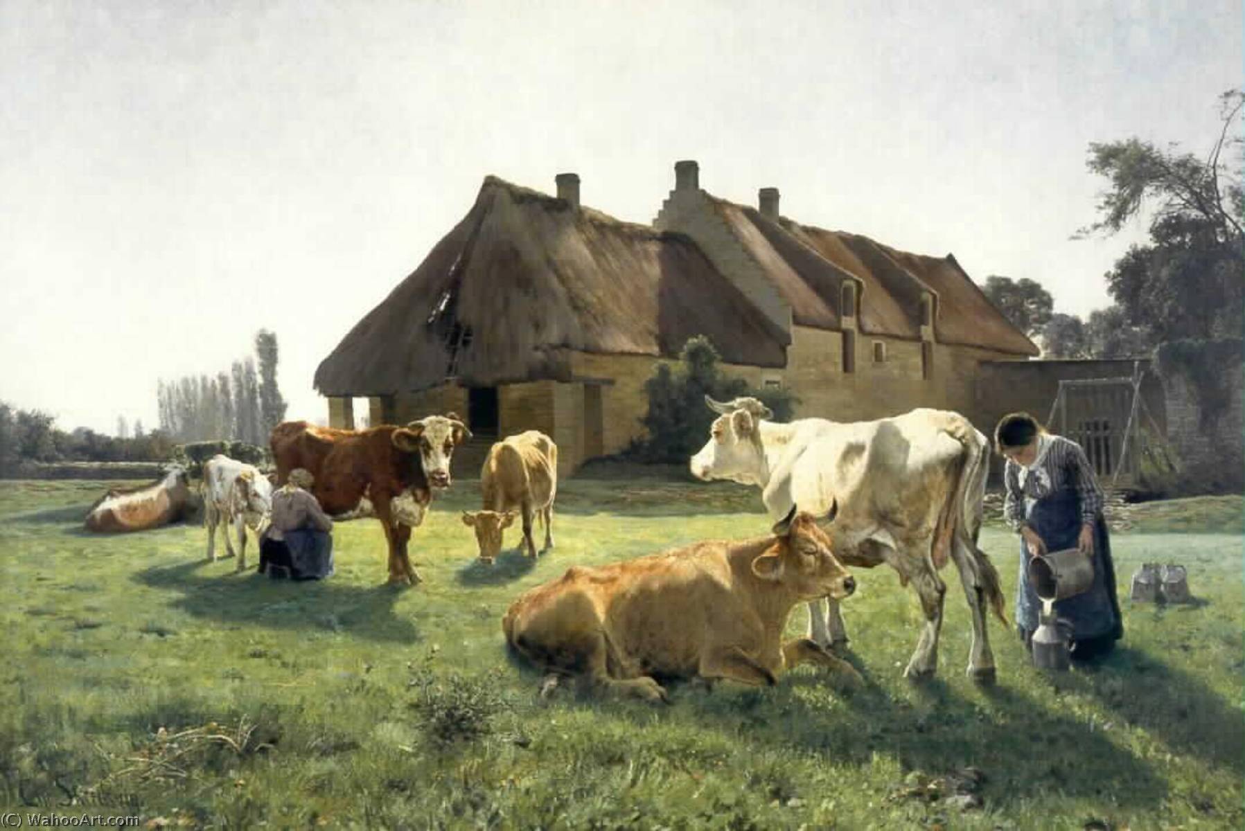 A Farm In Venoix — Christian Skredsvig