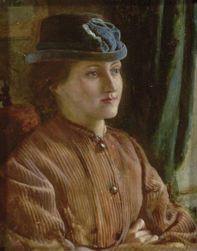 The Artist's Wife — Robert Braithwaite Martineau