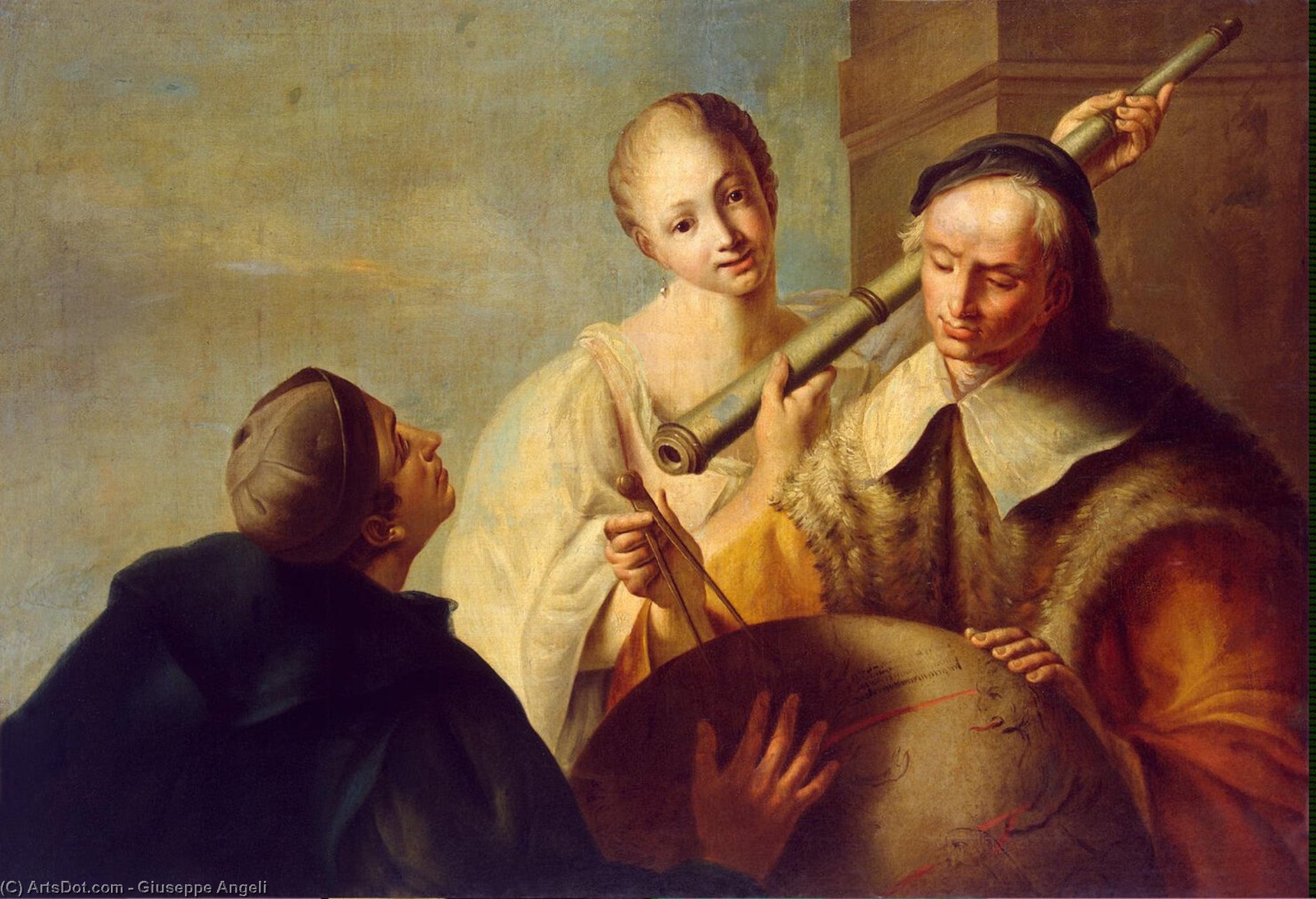 Lesson In Astronomy — Giuseppe Angeli