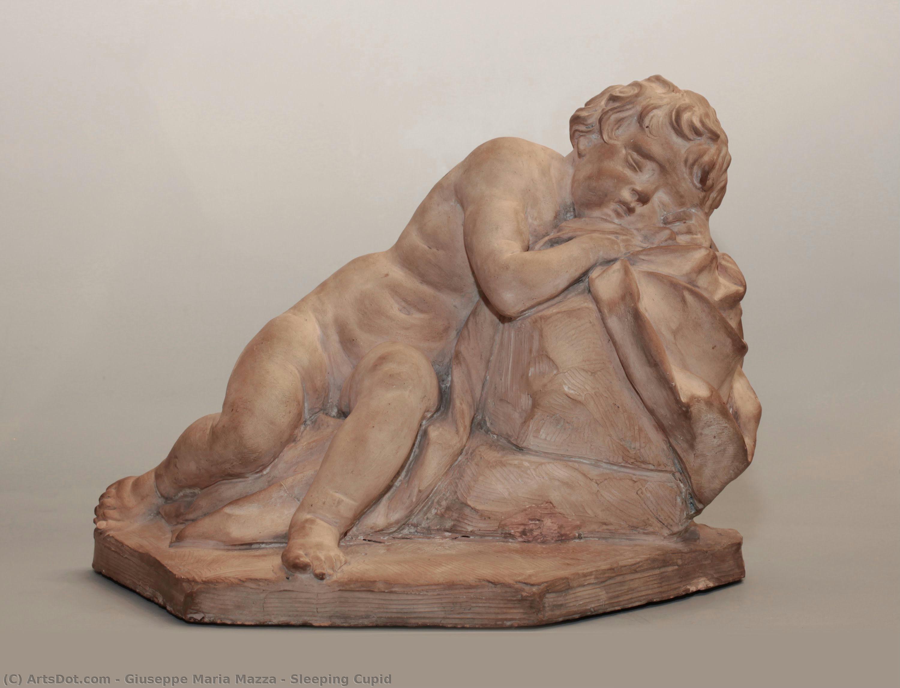 Sleeping Cupid — Giuseppe Maria Mazza