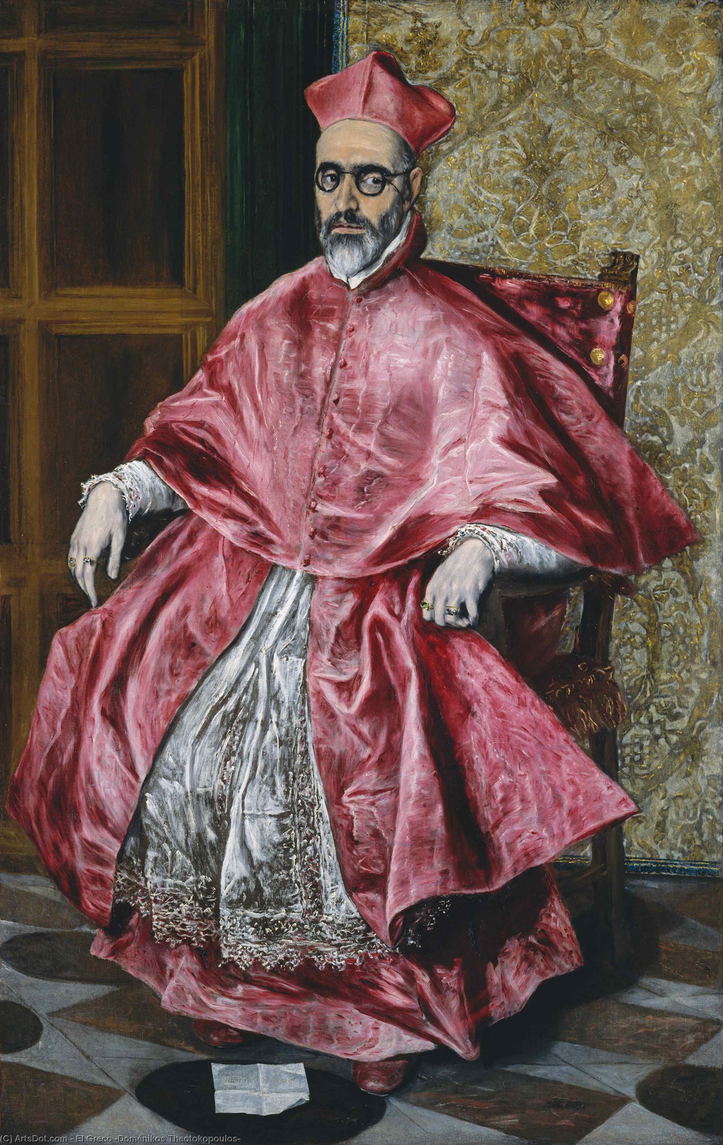 Portrait Of A Cardinal — El Greco