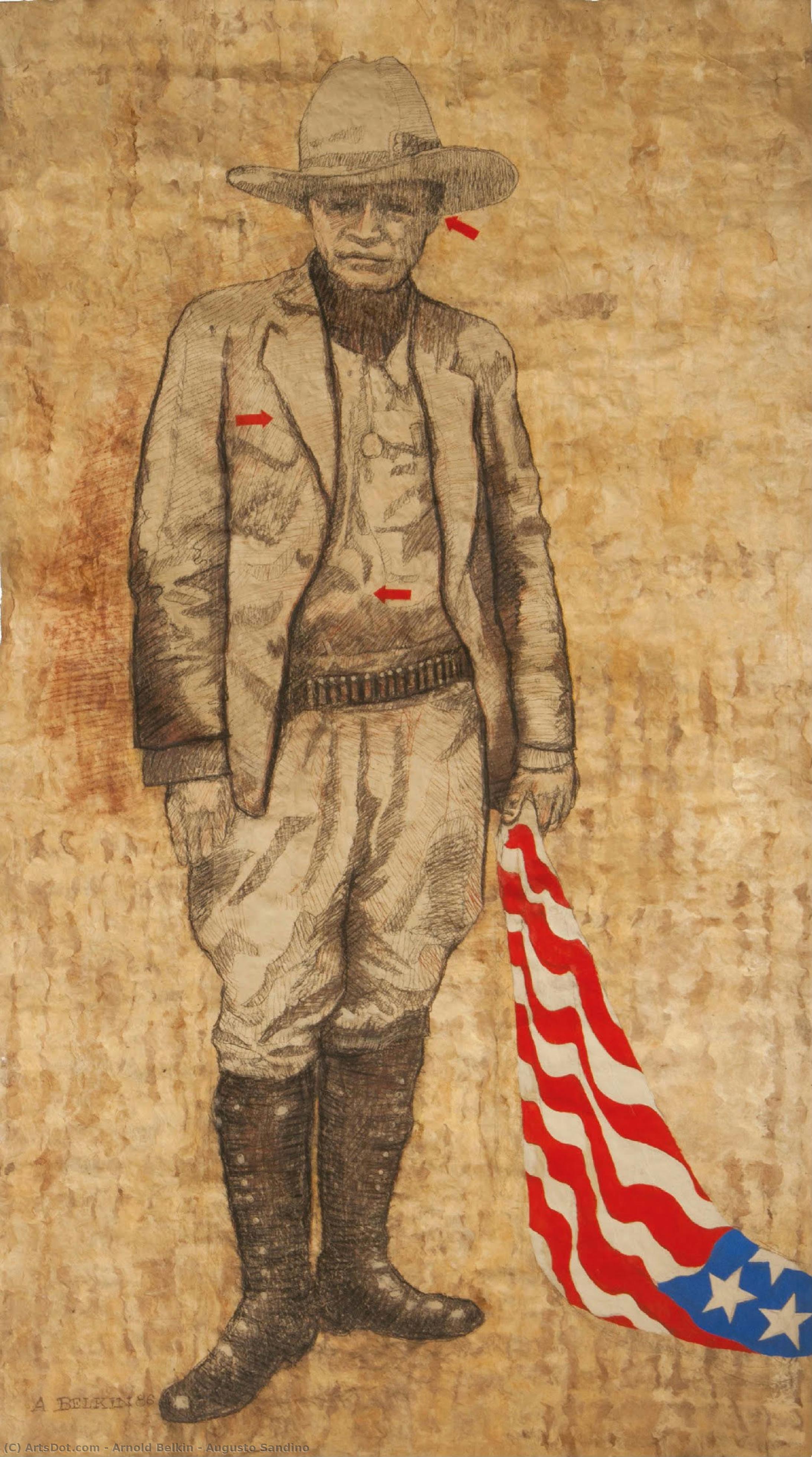 Augusto Sandino — Arnold Belkin