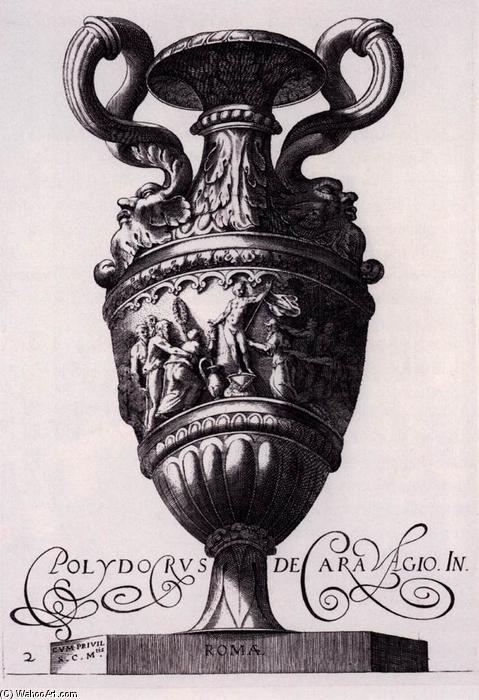 Design For A Vase — Polidoro Da Caravaggio
