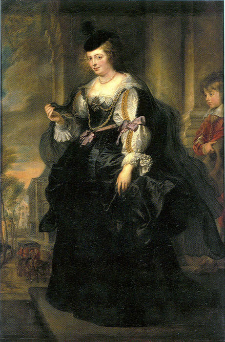 Helena Fourment Mit Frans Rubens — Peter Paul Rubens