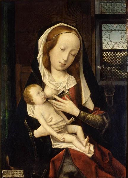 La Vierge Allaitant La Vierge Et L'enfant (autre Titre) — Provost Jan