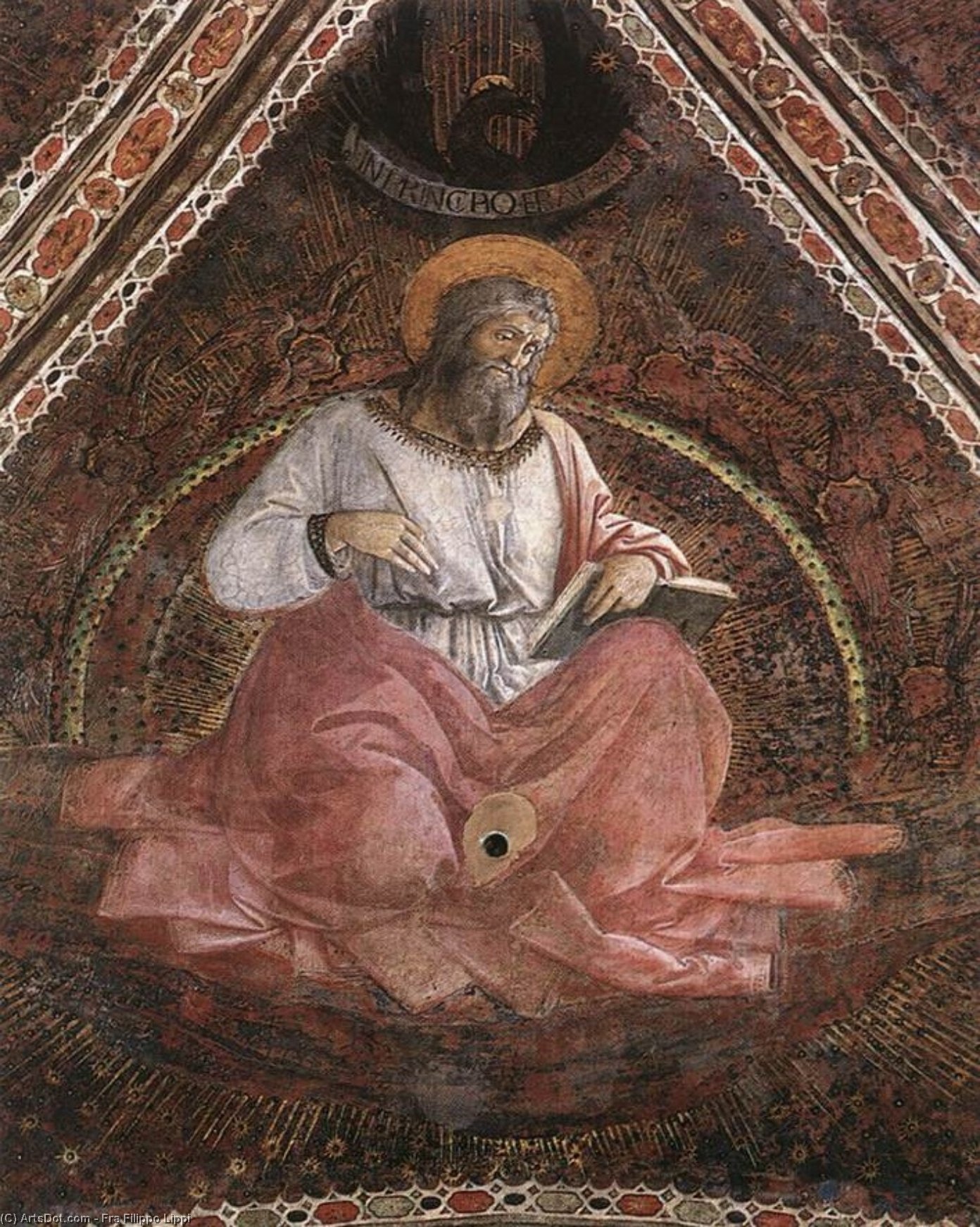 St Luke The Evangelist — フィリッポ・リッピ