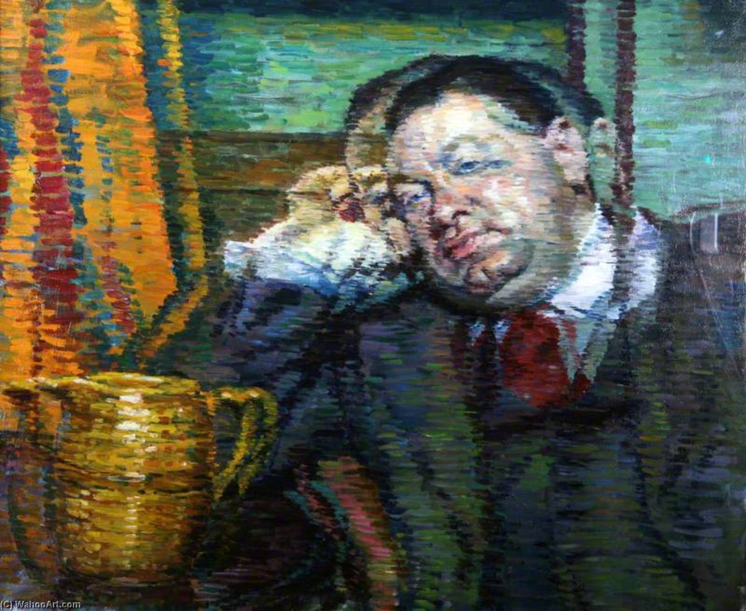 Stout Man With Jug — Эван Уолтерс