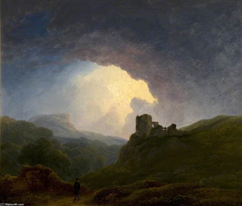 Castle Arras, Near Alf, On The Moselle — James Arthur O'connor
