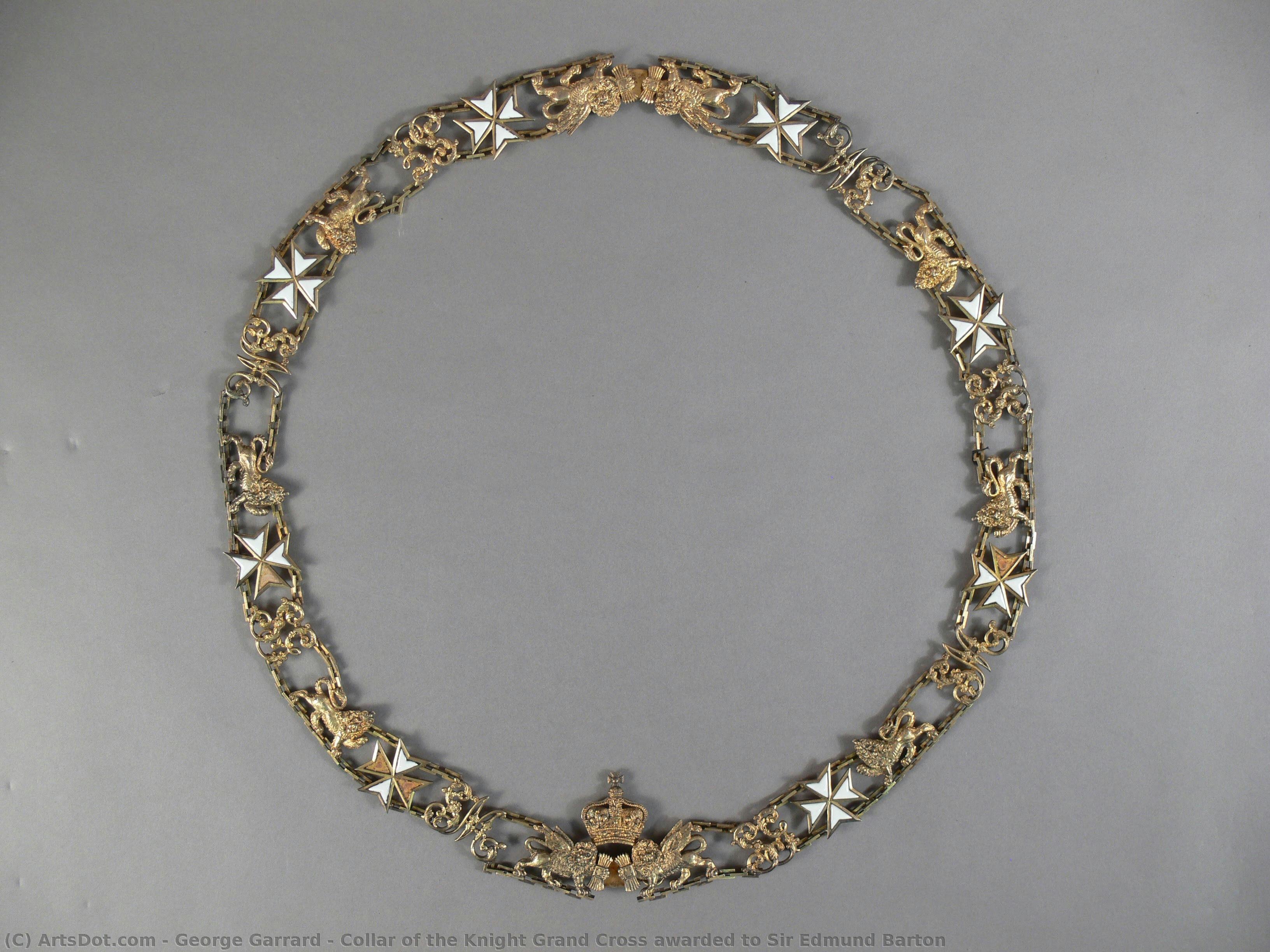 Collar Of The Knight Grand Cross Awarded To Sir Edmund Barton — George Garrard