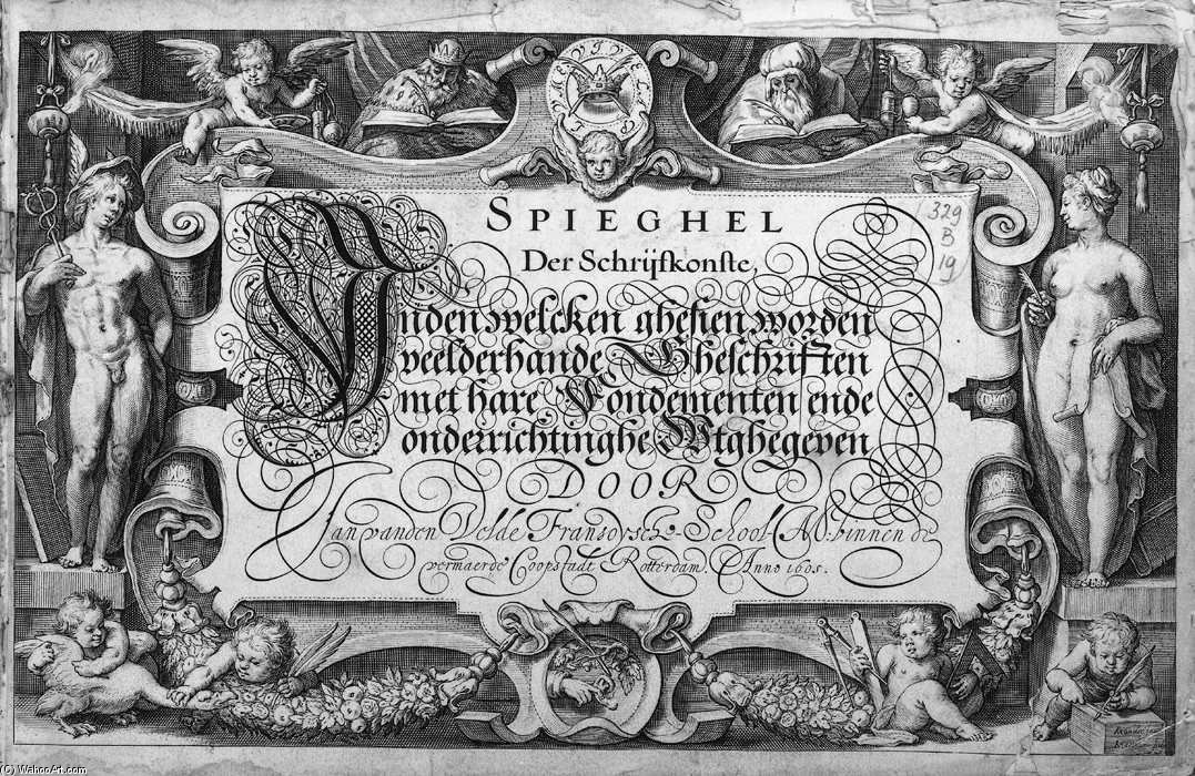 Spieghel Der Schrijfkonste. — Jacob Matham
