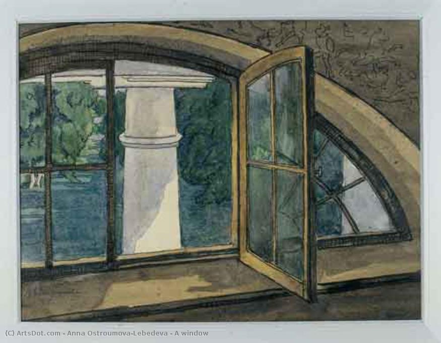 A Window — Anna Ostroumova-lebedeva