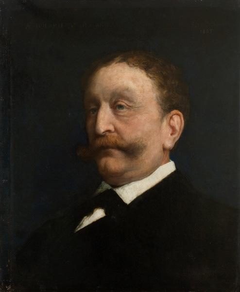 Portrait De Monsieur Dreyfus (ou Ulmann) — Jules Élie Delaunay