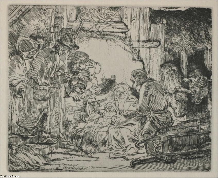 The Nativity — Rembrandt Van Rijn