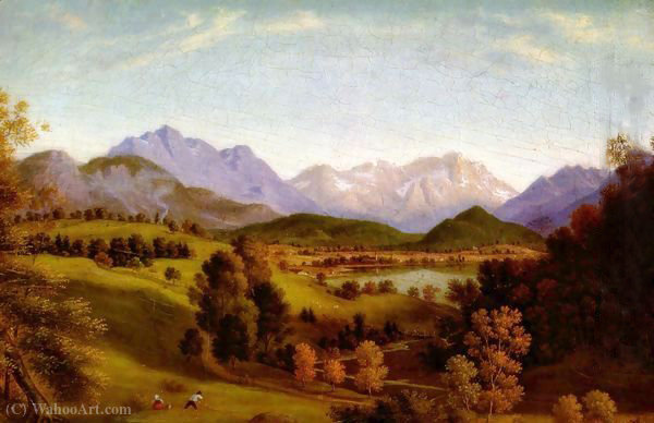The Loisach Valley — Ferdinand Olivier