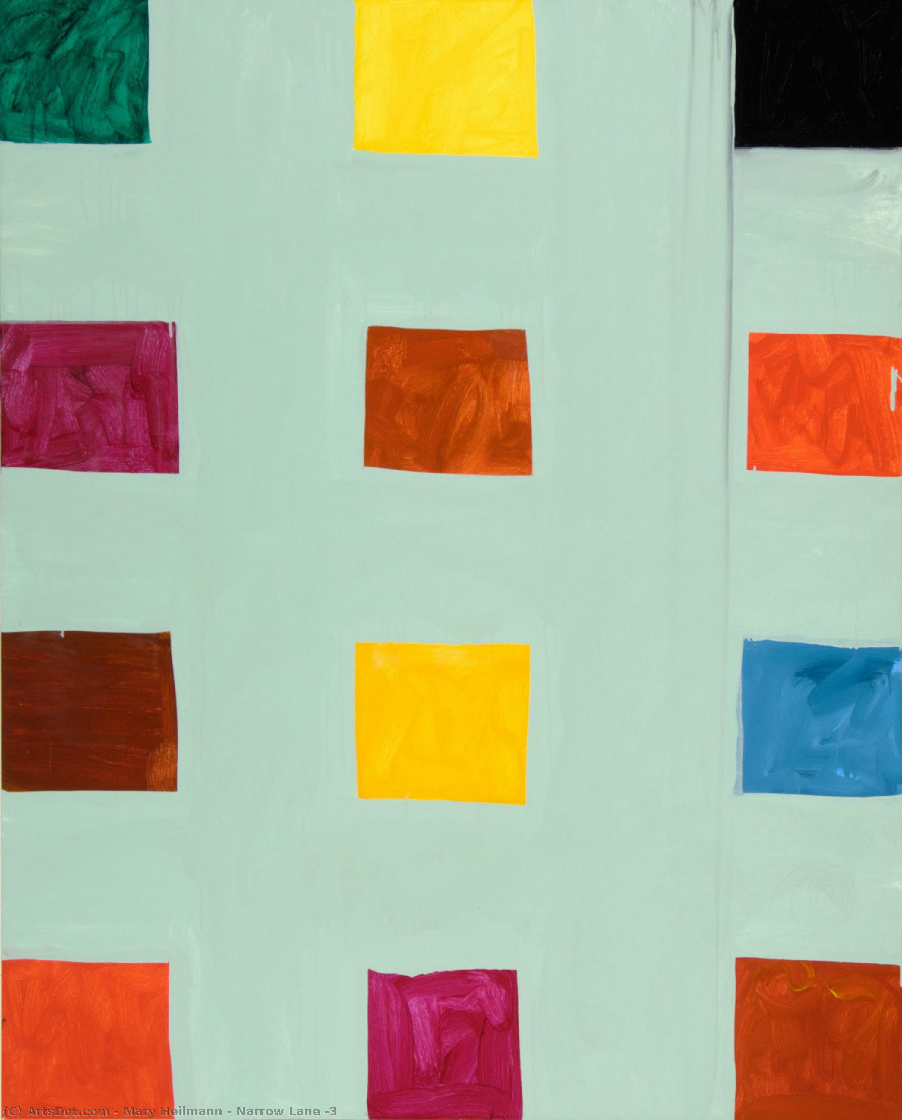 Narrow Lane #3 — Mary Heilmann