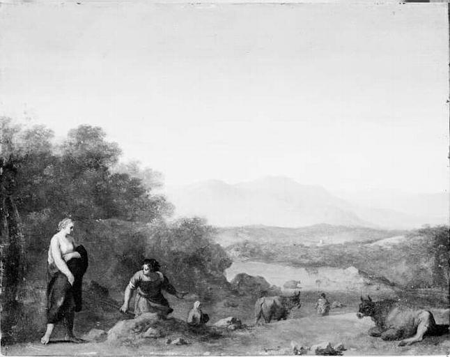 Padres Y Bestias — Cornelis Van Poelenburgh