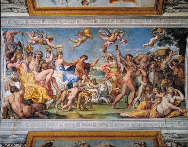 Il Trionfo Di Bacco E Arianna. .galleria Farnese — Annibale Carracci