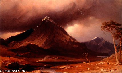 Tryfan, Carnarvonshire — George Fennel Robson