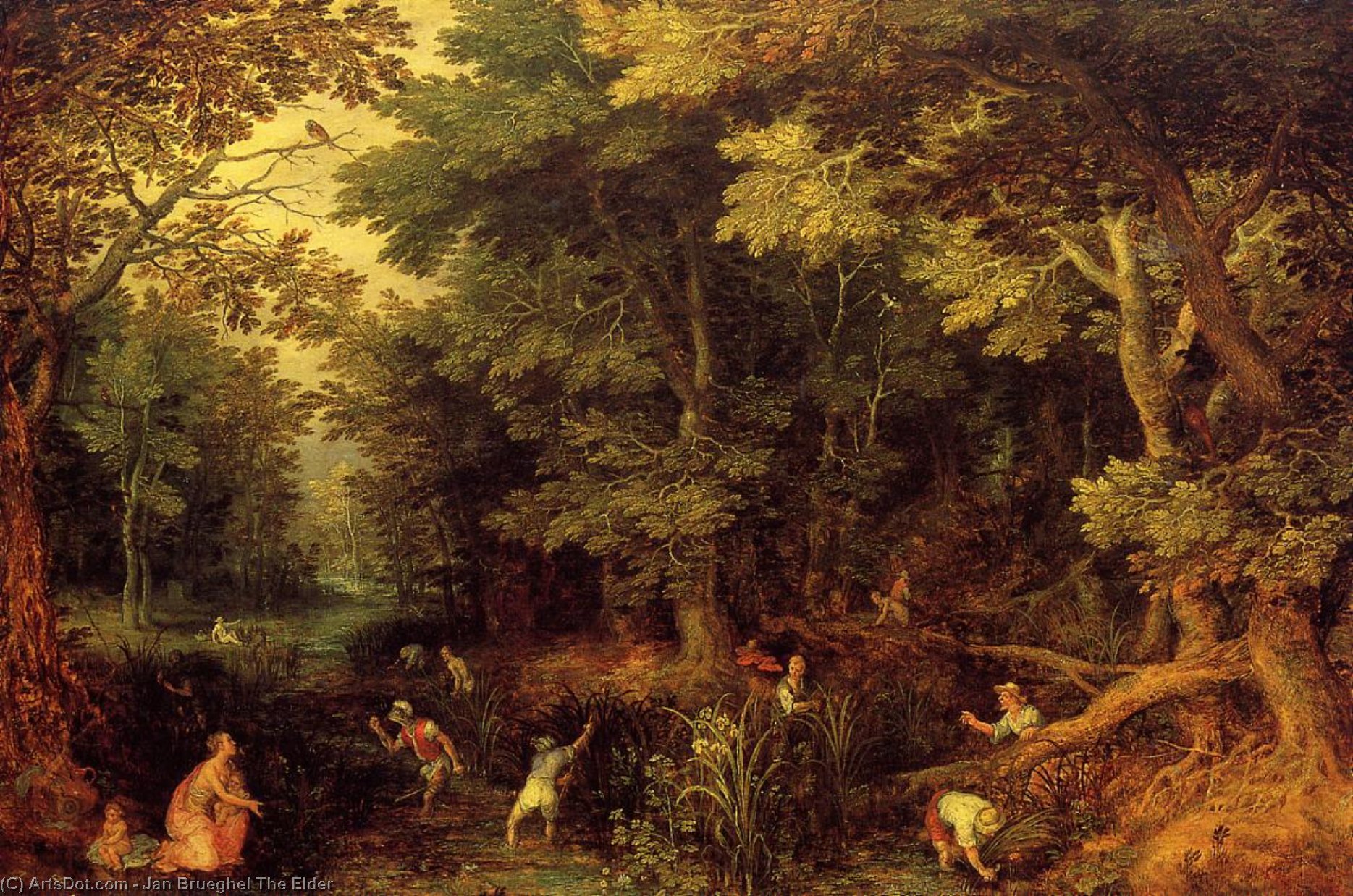 Latona And The Lycian Peasants — Jan Brueghel The Elder