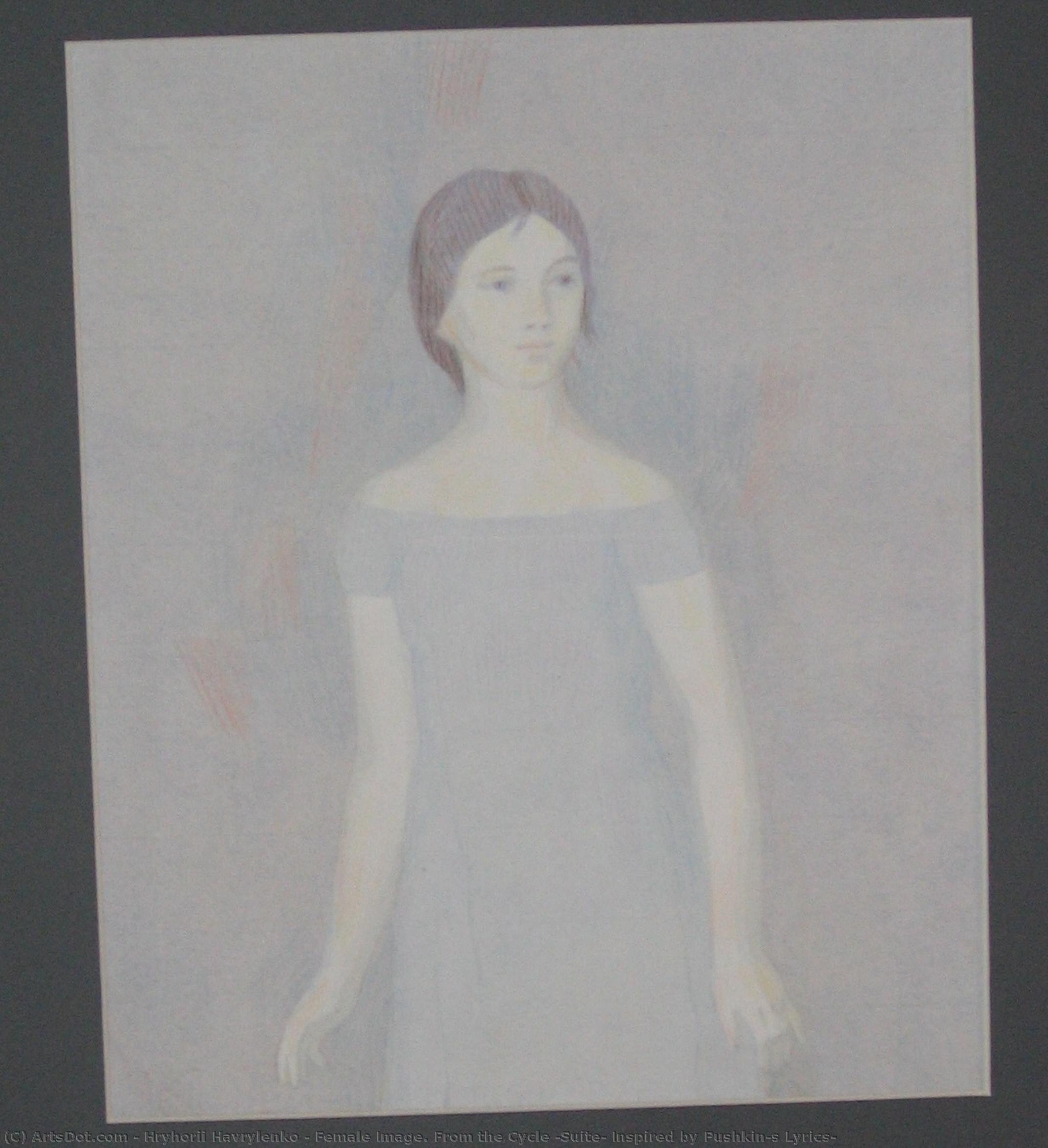 Female Image. From The Cycle 'suite, Inspired By Pushkin's Lyrics' — Hryhorii Havrylenko