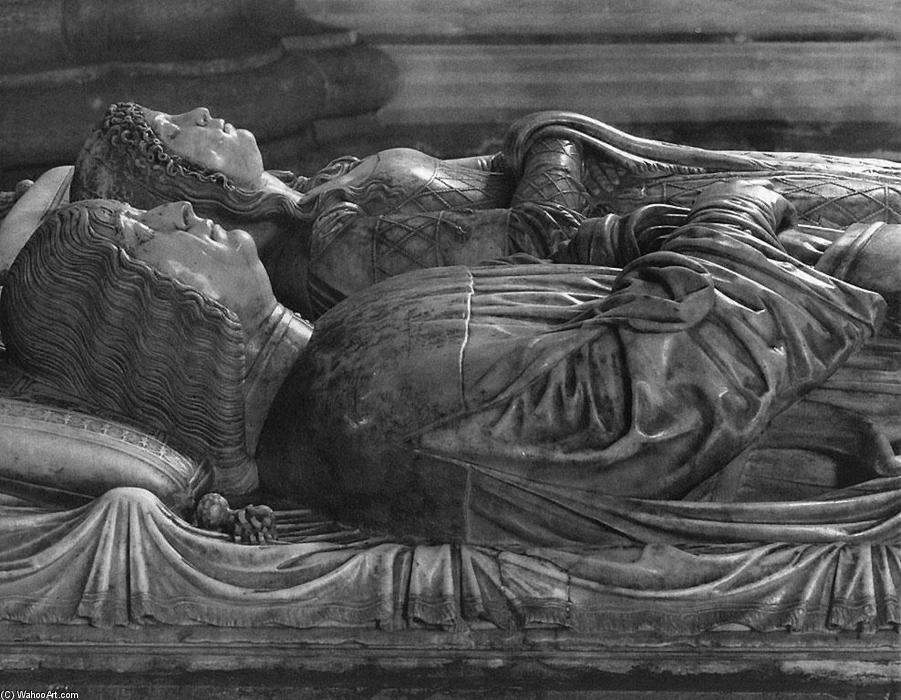 Effigies Of Lodovico Sforza And Beatrice D'este (detail) — Cristoforo Solari