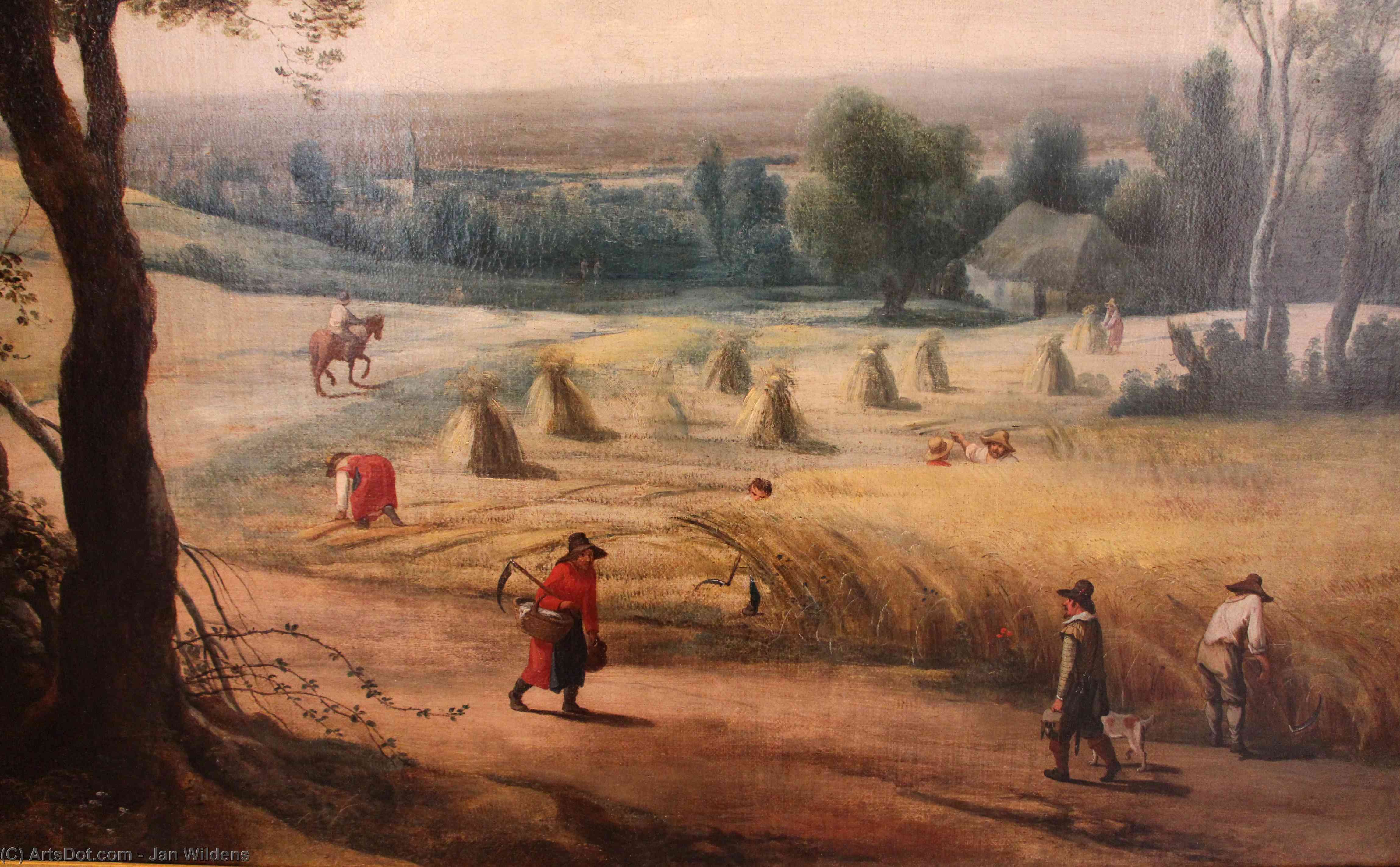 August, Harvest — Jan Wildens