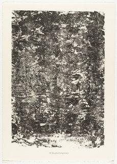 Temporary Situation (situation Temporaire) From The Portfolio Sites And Paths (sites Et Chaussées) From Phenomena (les Phénomènes) — Jean Philippe Arthur Dubuffet