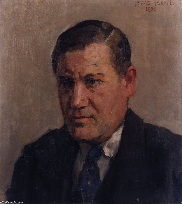 Portrait Of The Architect Jan Wils — Isaac Lazarus Israels