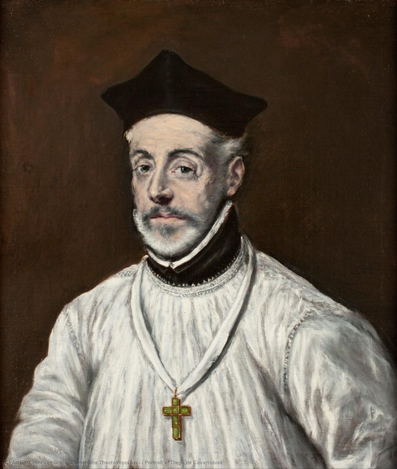 Portrait Of Diego De Covarrubias — El Greco