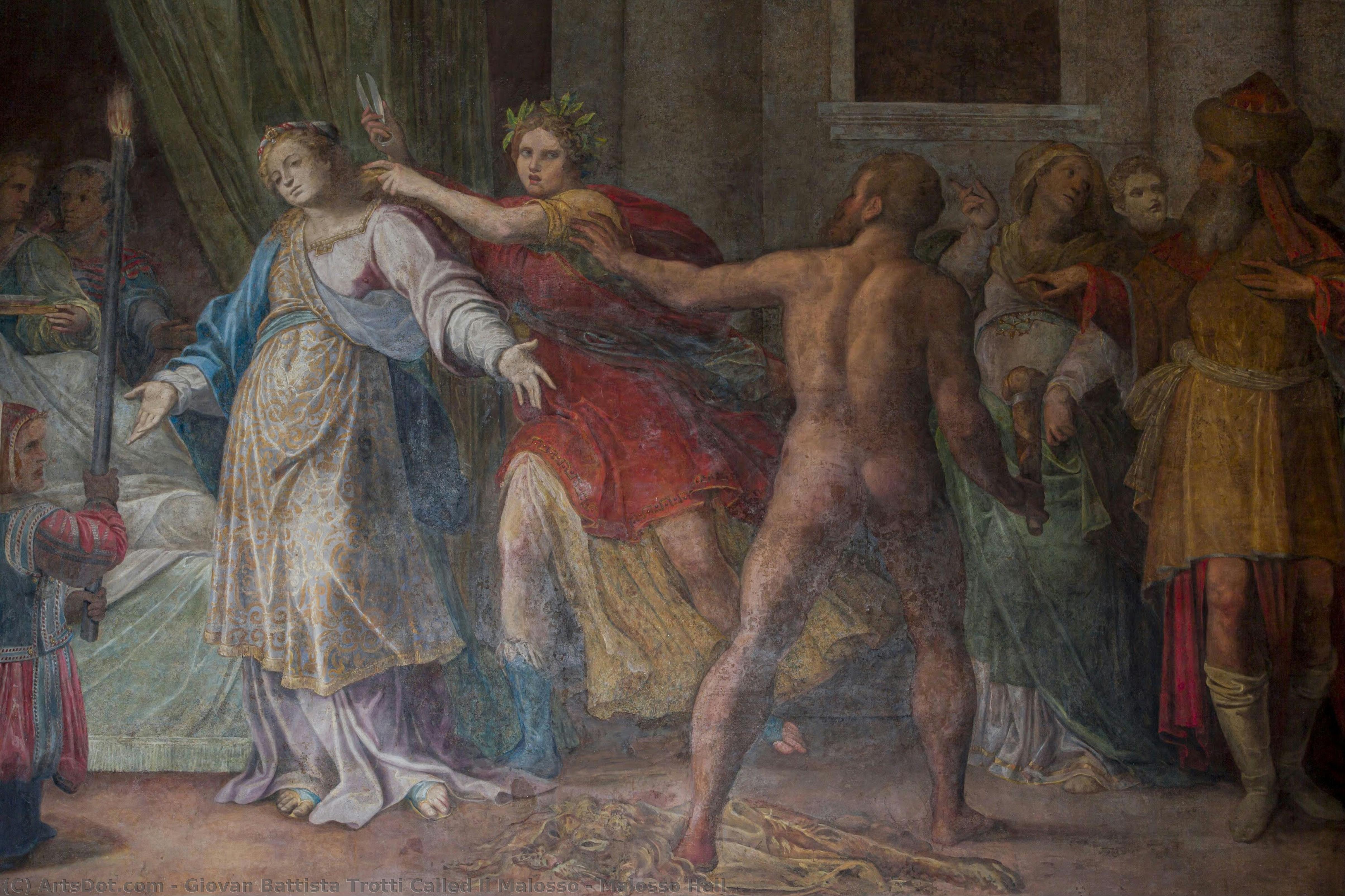 Malosso Hall — Giovan Battista Trotti Called Il Malosso