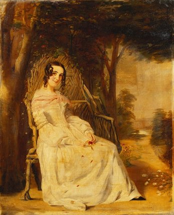 Portrait Of Mary Freer Seated Small Full Length — William Powell Frith