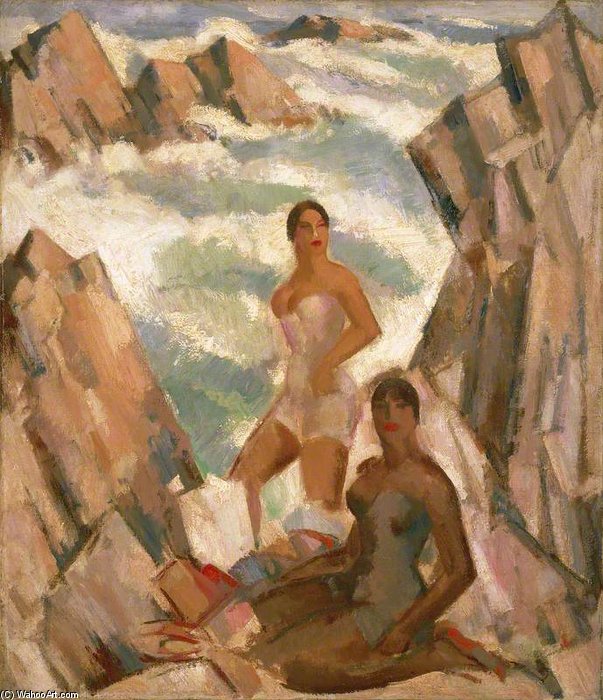 Bathers - The Breeze — John Duncan Fergusson