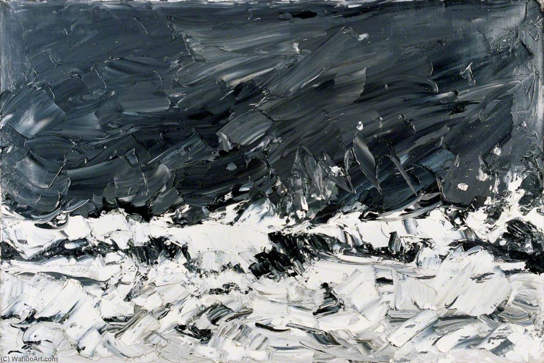 Stormy Sea — John Kyffin Williams