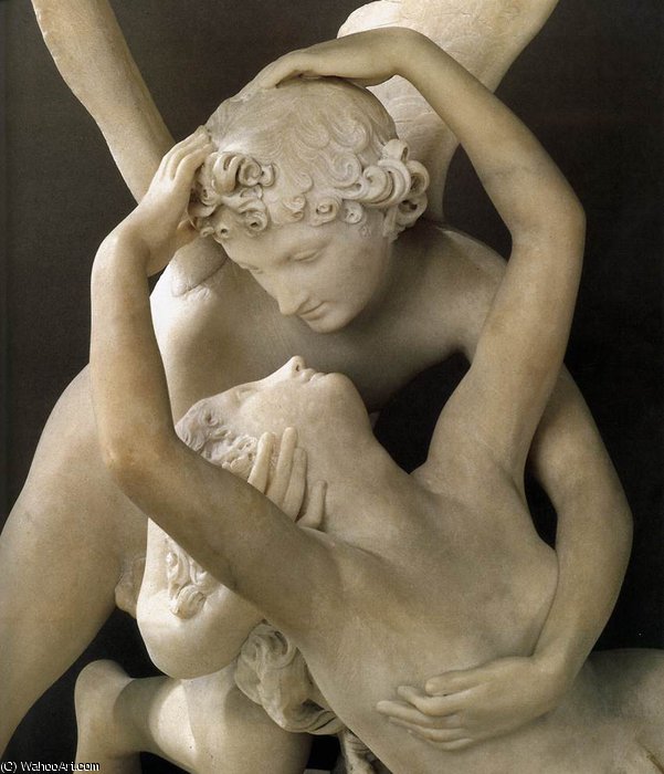 Amor And Psyche (detail) — Antonio Canova