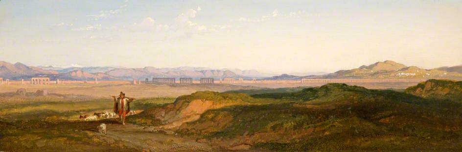 Roman Aqueduct In The Campana — Penry Williams