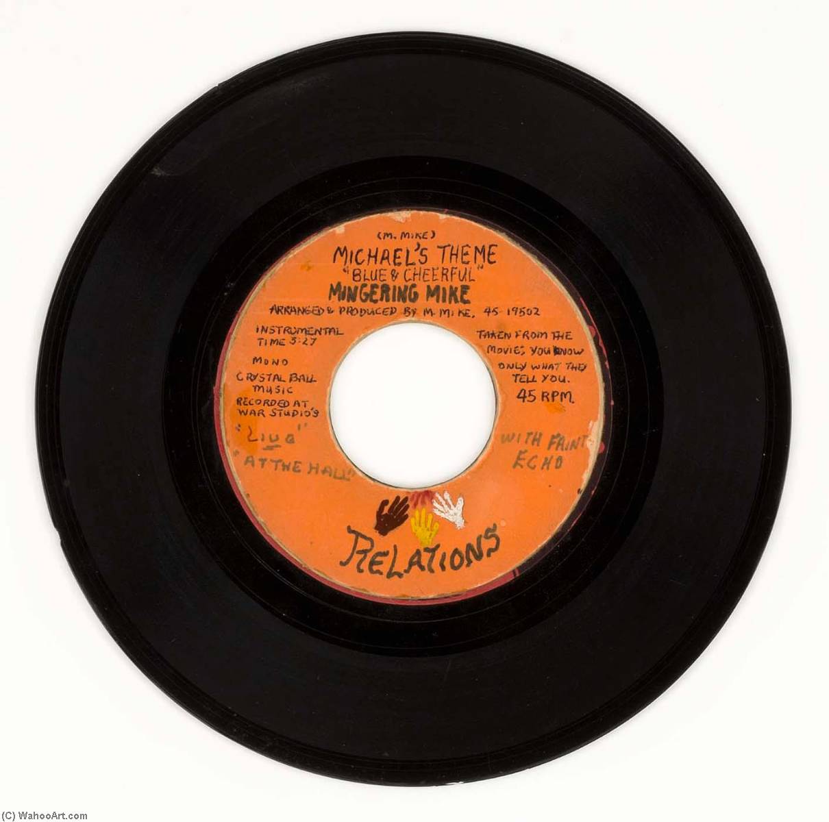 Relations Michael's Theme Blue Cheerful Vangoes Are You My Woman — Mingering Mike