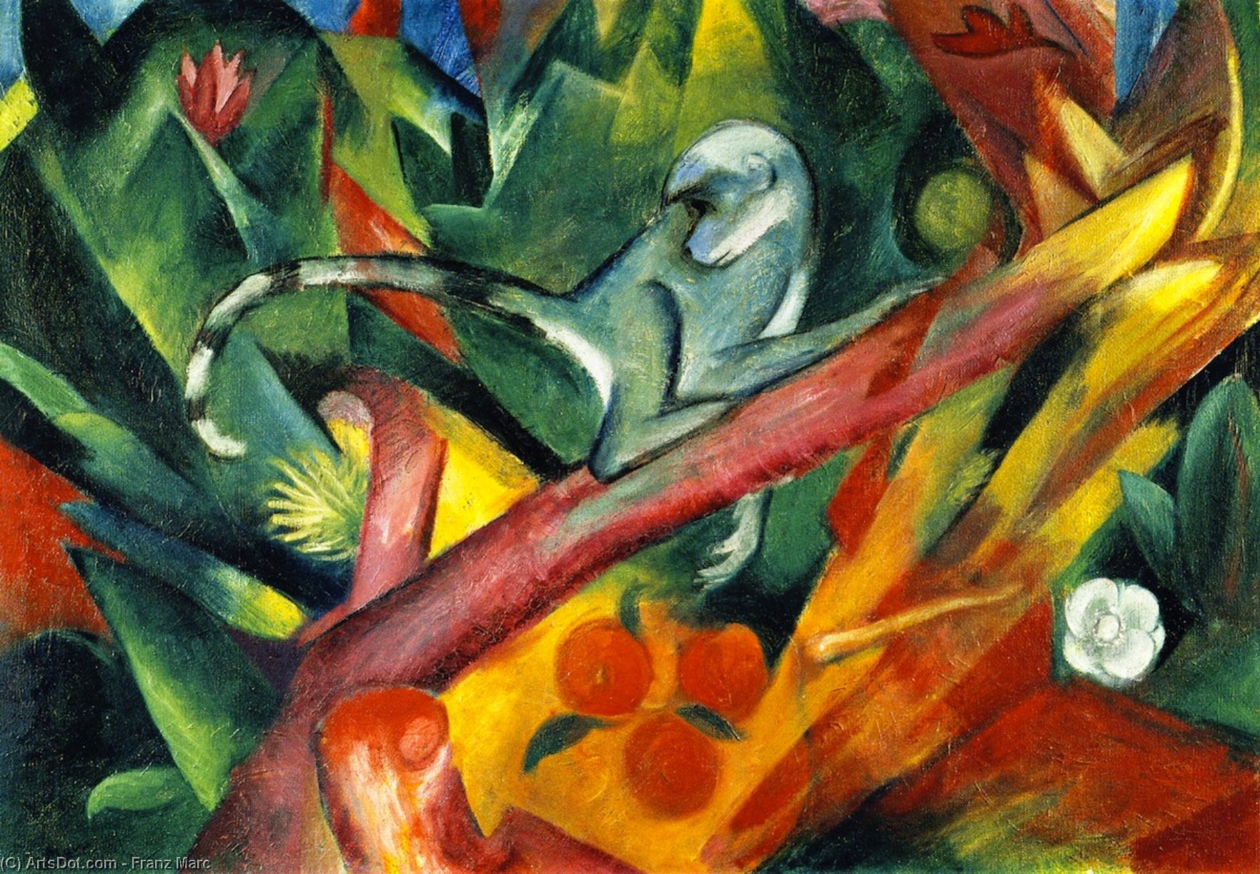 The Little Monkey — Франц Марк